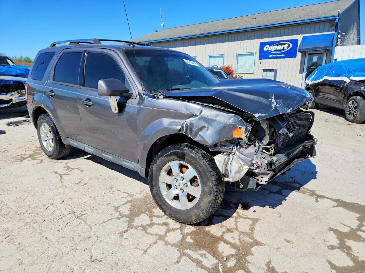 2011 Ford Escape Limited Gray vin: 1FMCU0EG5BKA45588