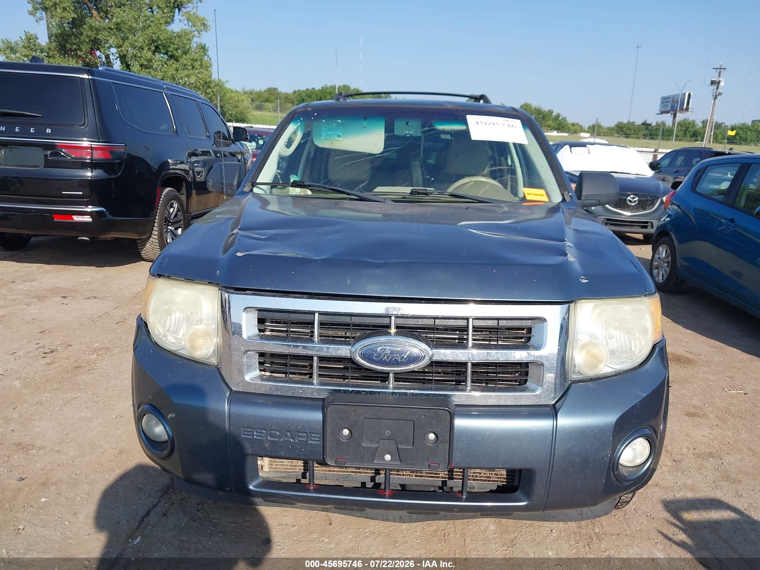 2011 Ford Escape Limited Синий vin: 1FMCU0EG5BKA81202