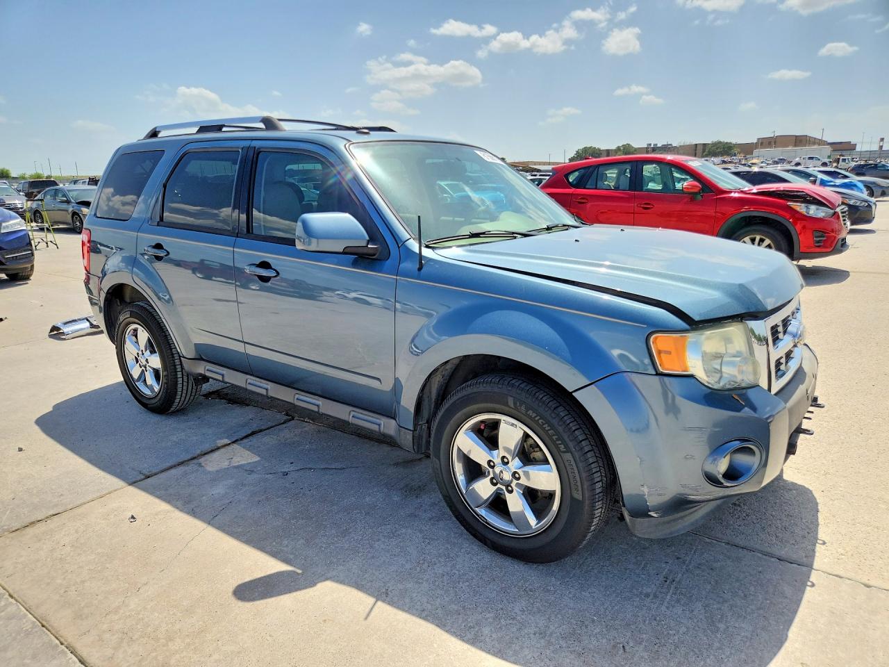 2011 Ford Escape Limited Blue vin: 1FMCU0EG5BKB78402