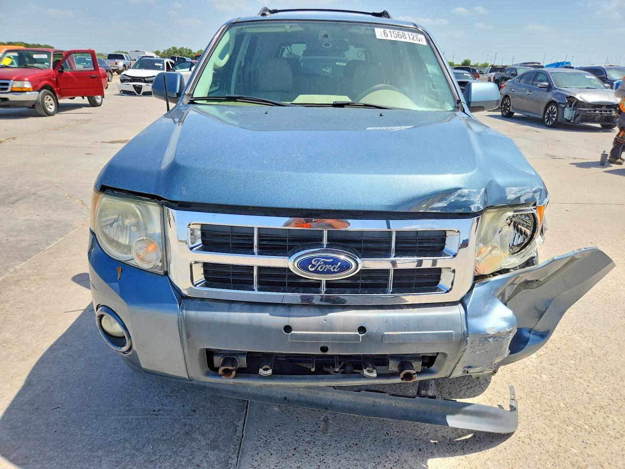2011 Ford Escape Limited Blue vin: 1FMCU0EG5BKB78402