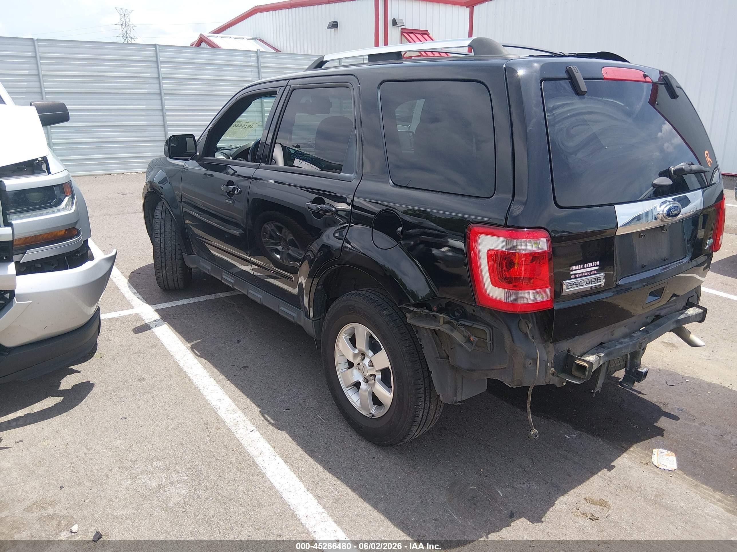 2012 Ford Escape Limited Black vin: 1FMCU0EG5CKA72663