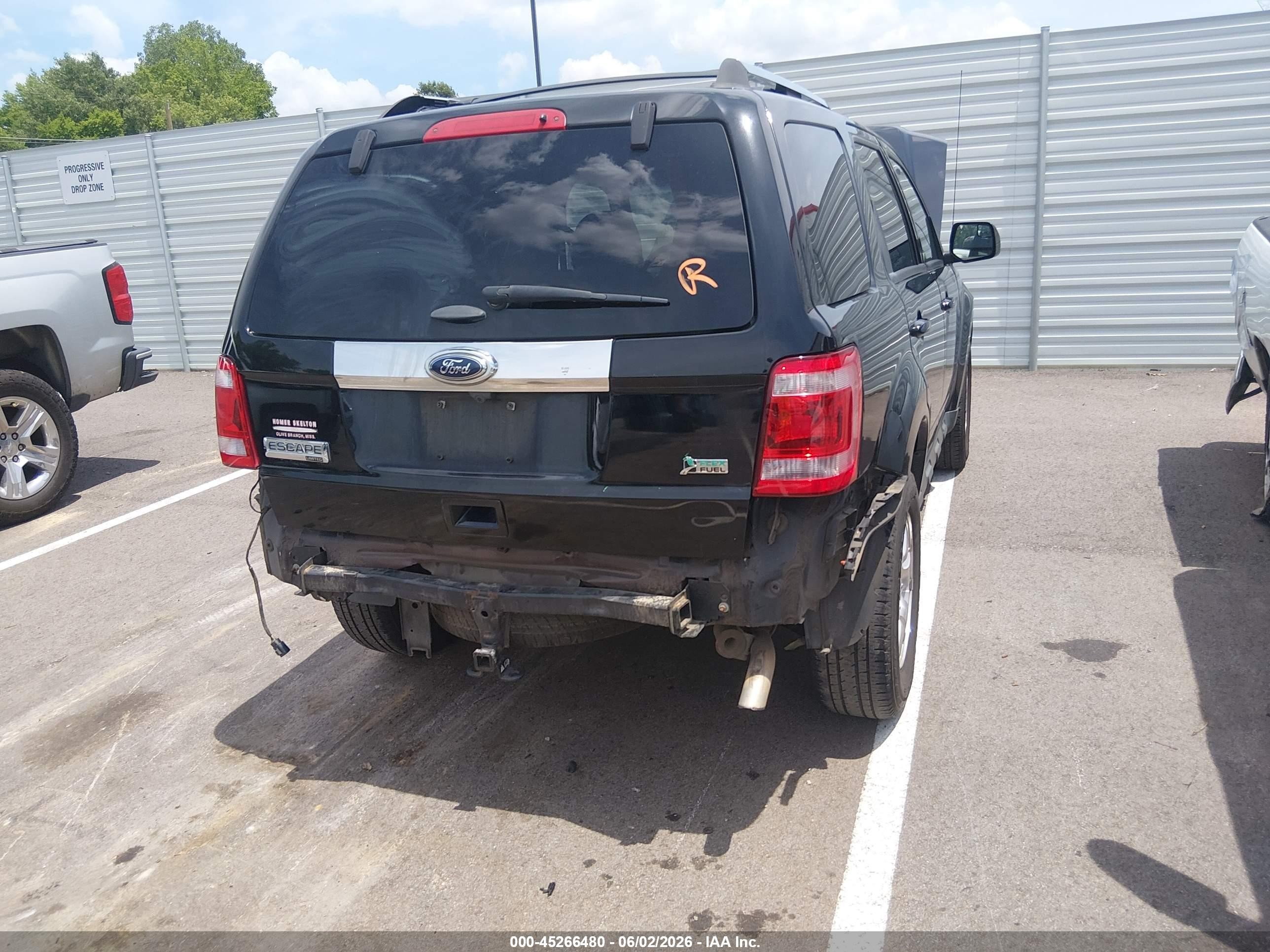 2012 Ford Escape Limited Black vin: 1FMCU0EG5CKA72663
