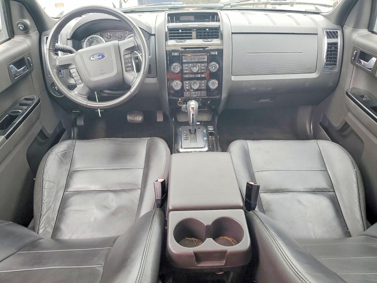 2012 Ford Escape Limited White vin: 1FMCU0EG5CKB44025