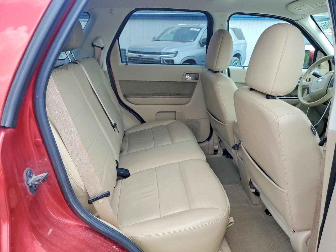 2012 Ford Escape Limited Red vin: 1FMCU0EG5CKC60356