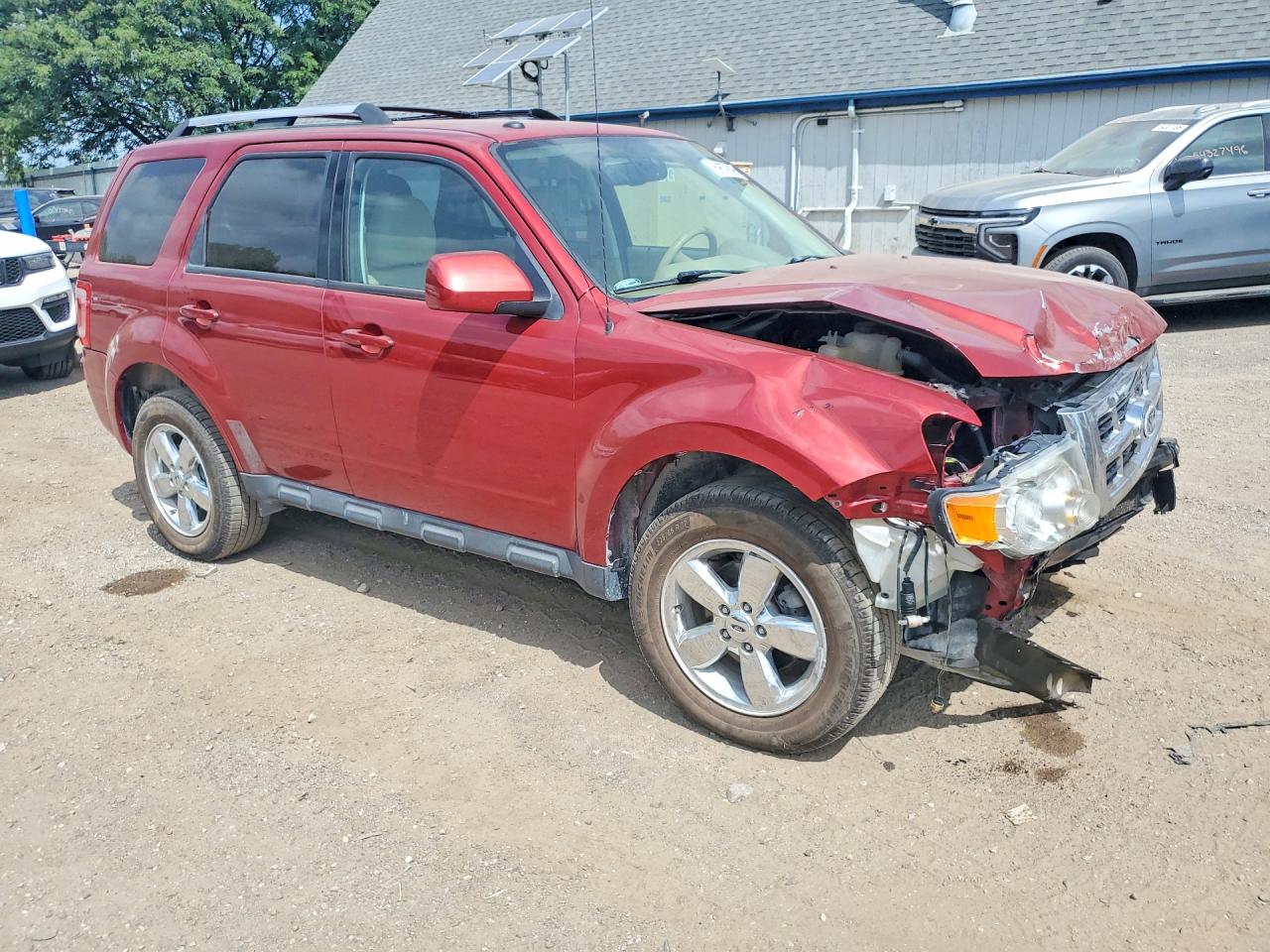 2012 Ford Escape Limited Red vin: 1FMCU0EG5CKC60356