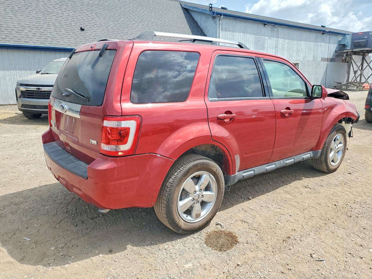 2012 Ford Escape Limited Red vin: 1FMCU0EG5CKC60356