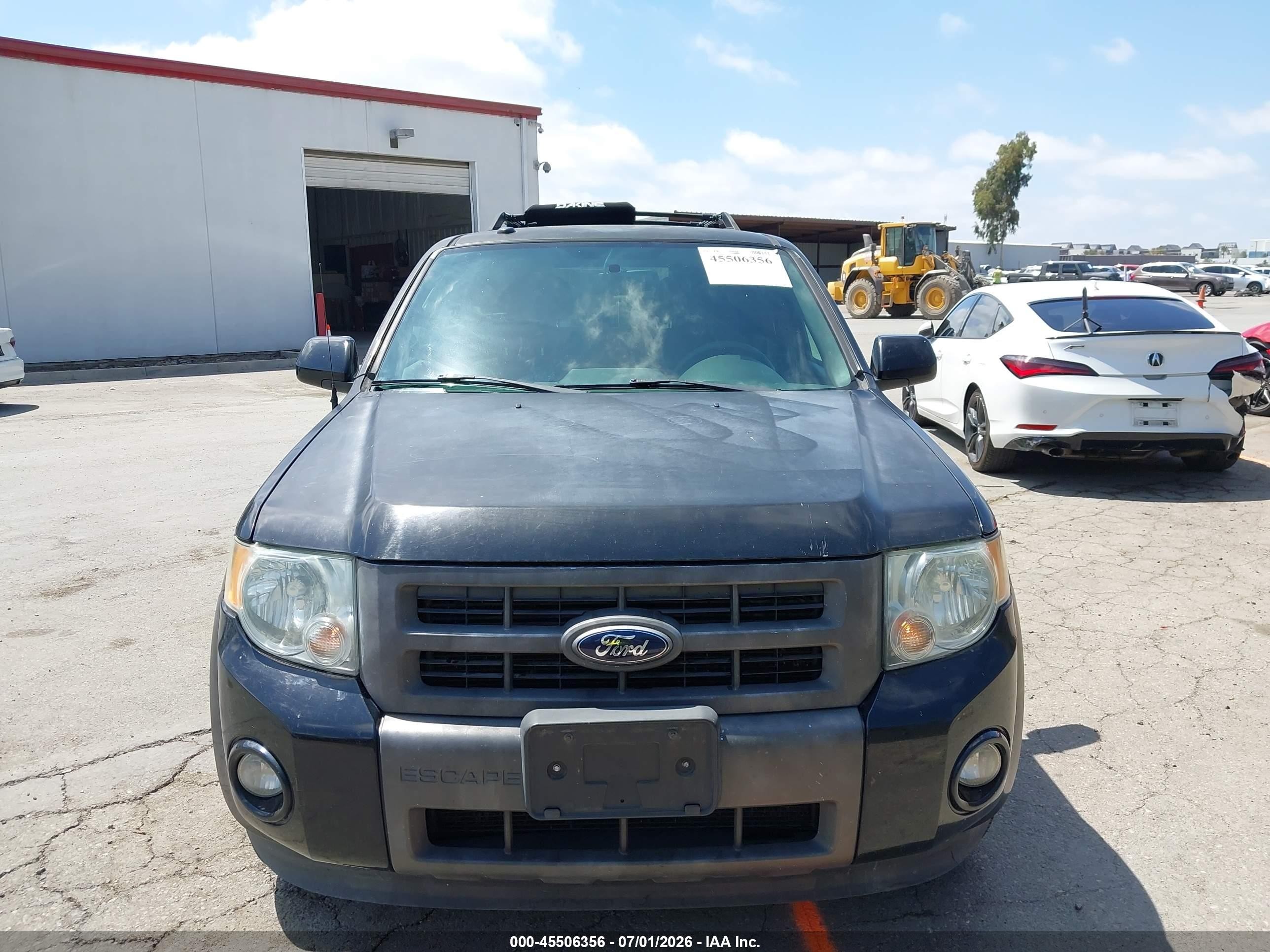 2012 Ford Escape Limited Black vin: 1FMCU0EG5CKC68831