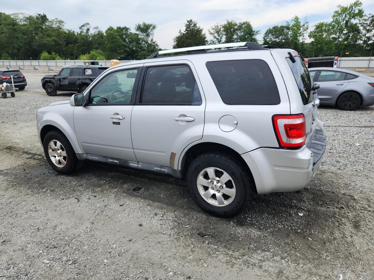 2011 Ford Escape Limited Silver vin: 1FMCU0EG6BKB95581