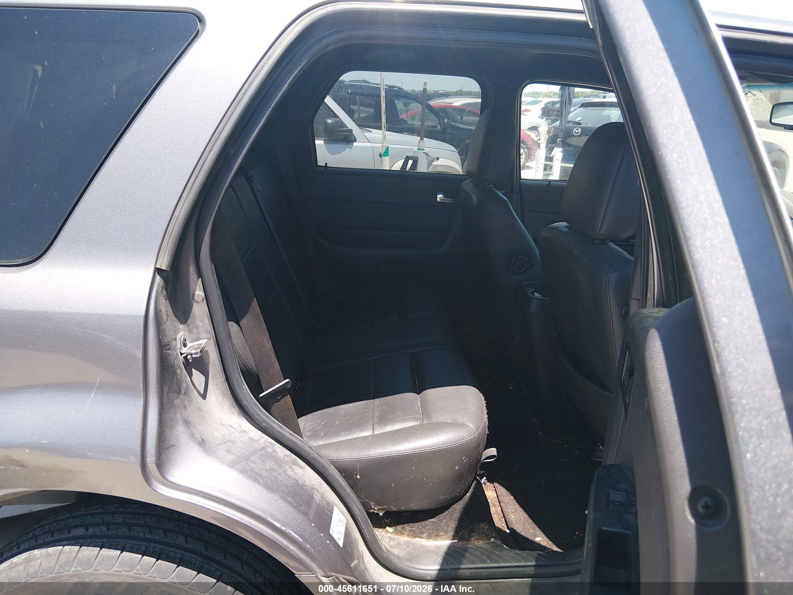 2011 Ford Escape Limited Серый vin: 1FMCU0EG6BKC18874
