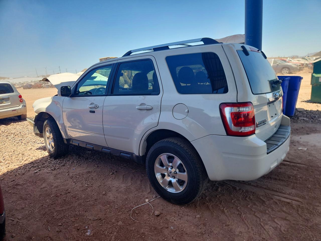 2011 Ford Escape Limited White vin: 1FMCU0EG6BKC42351