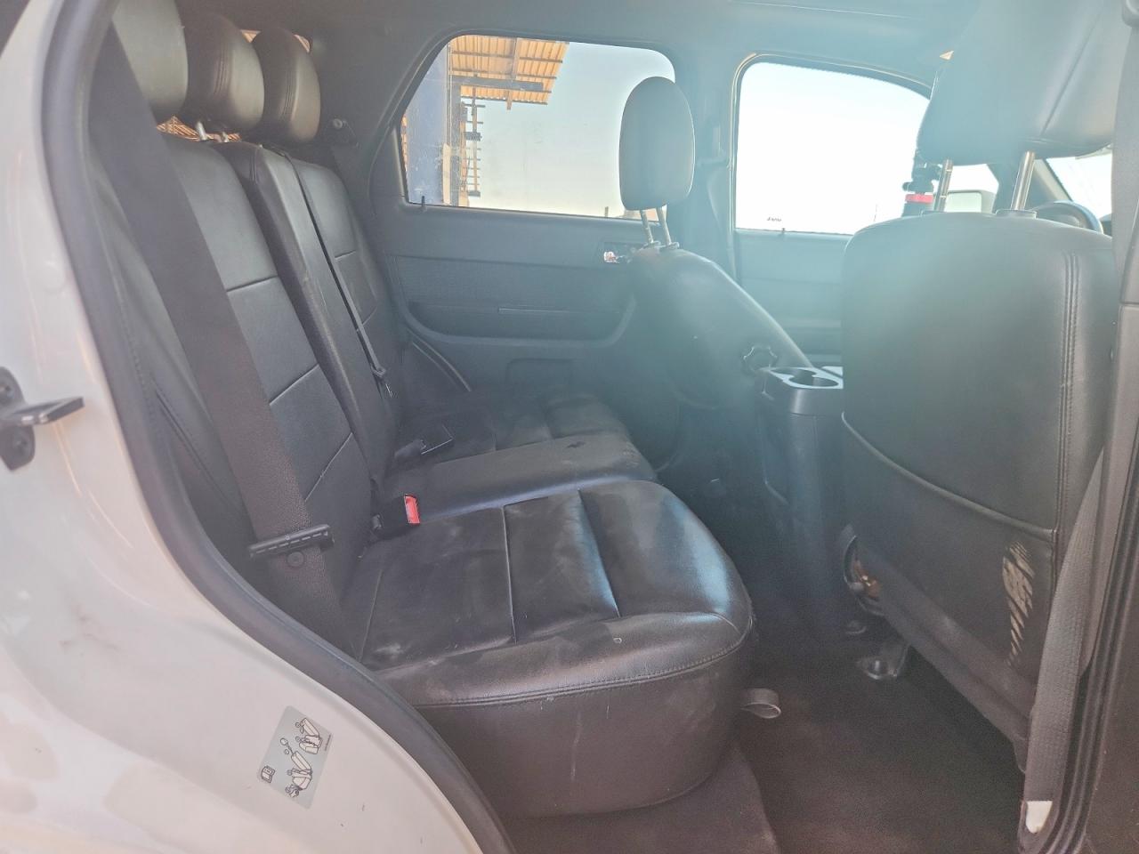 2011 Ford Escape Limited White vin: 1FMCU0EG6BKC42351