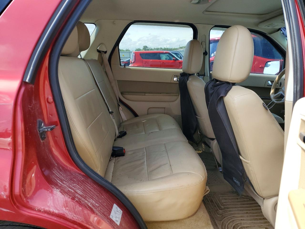2012 Ford Escape Limited Red vin: 1FMCU0EG6CKC14678
