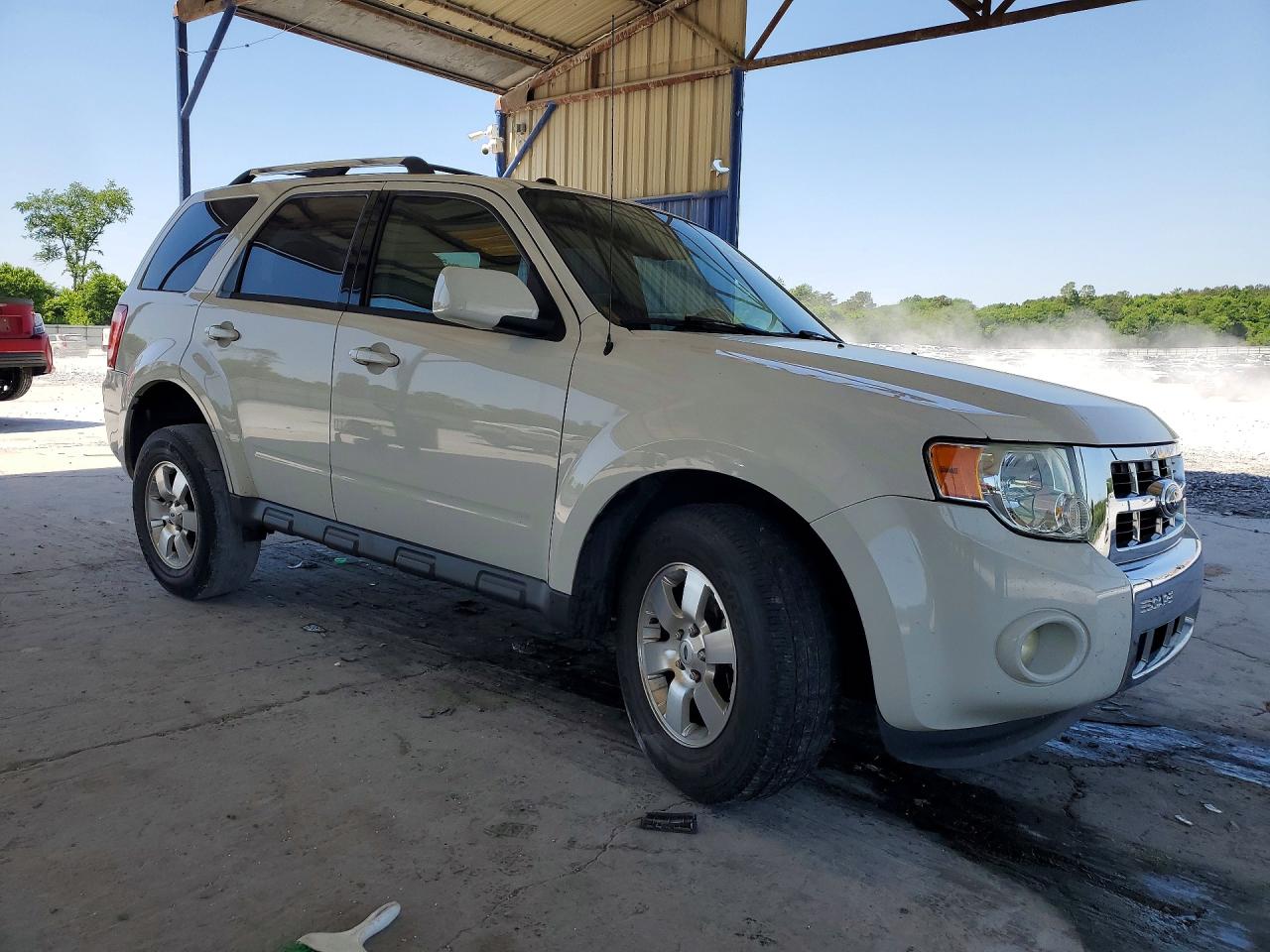 2012 Ford Escape Limited White vin: 1FMCU0EG6CKC20593