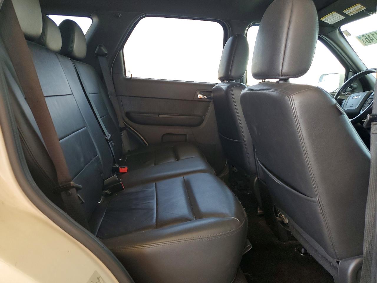 2012 Ford Escape Limited White vin: 1FMCU0EG6CKC20593