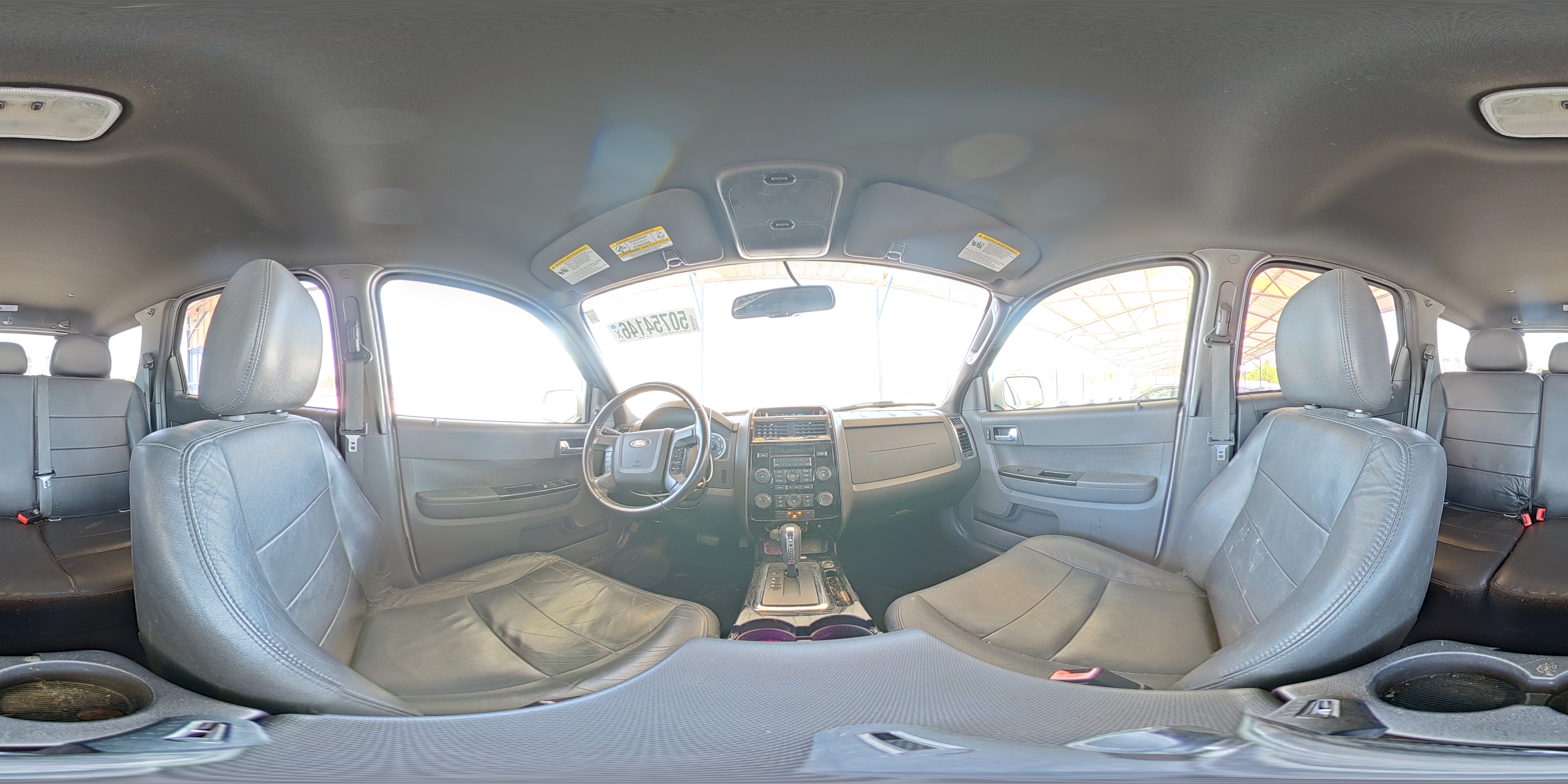 2012 Ford Escape Limited White vin: 1FMCU0EG6CKC20593