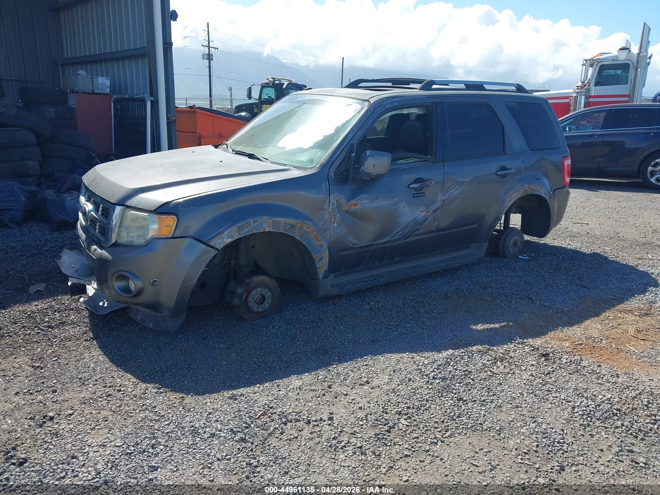 2012 Ford Escape Limited Gray vin: 1FMCU0EG6CKC45994