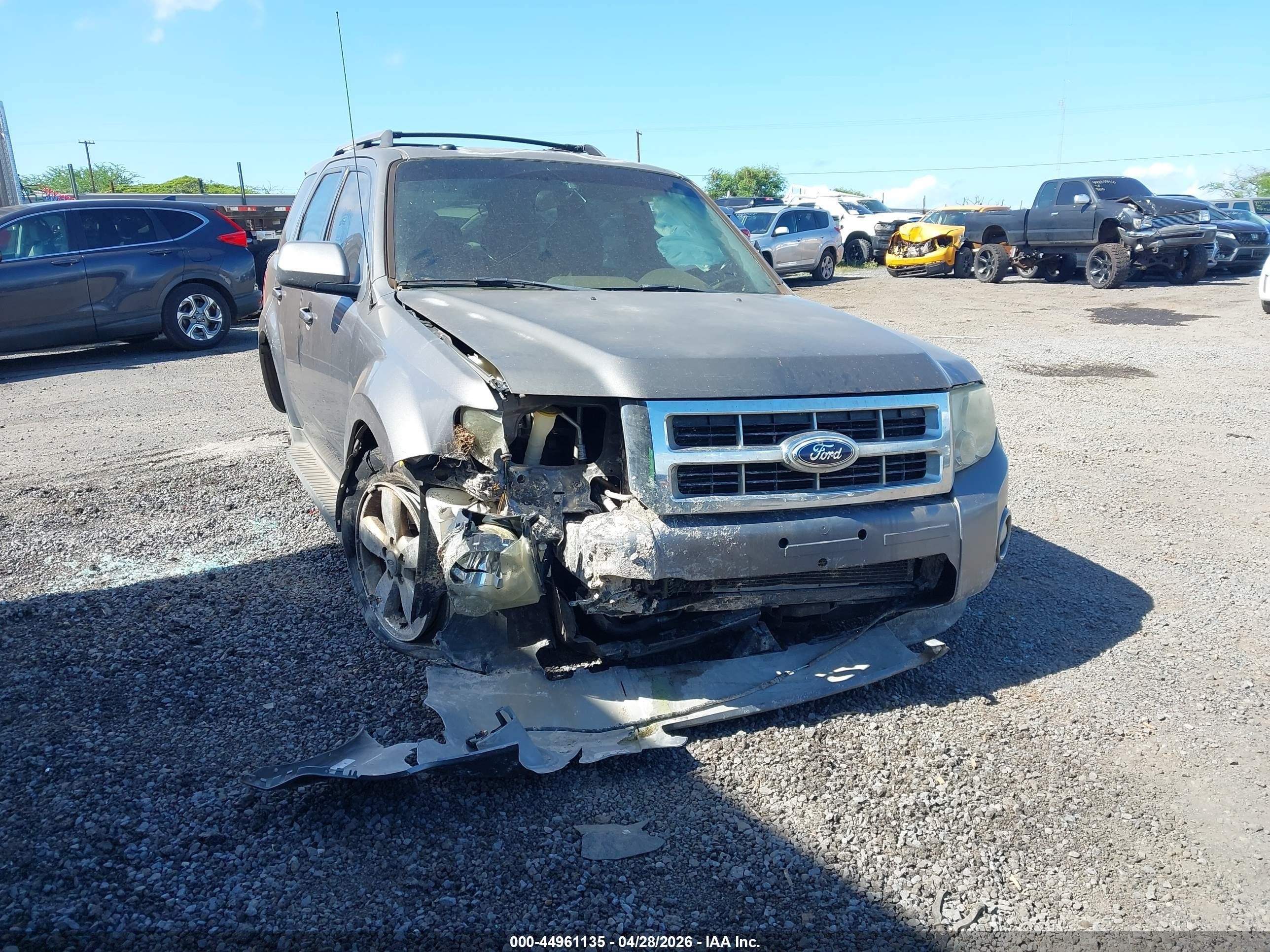 2012 Ford Escape Limited Gray vin: 1FMCU0EG6CKC45994