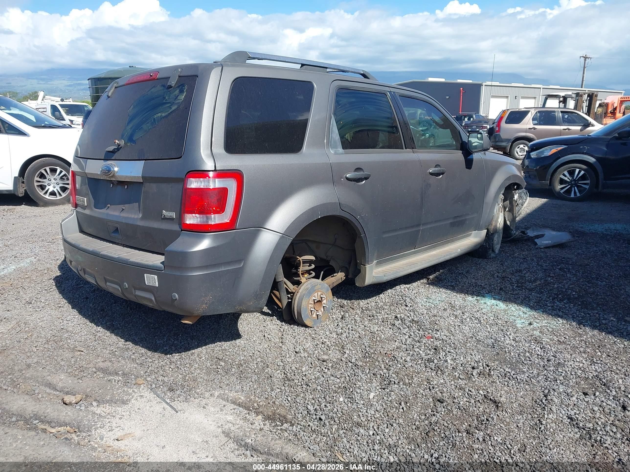 2012 Ford Escape Limited Gray vin: 1FMCU0EG6CKC45994