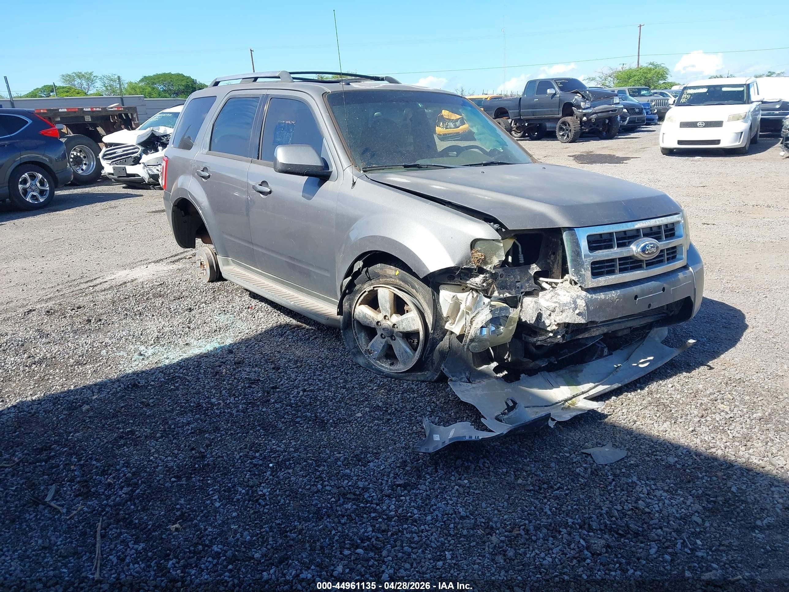 2012 Ford Escape Limited Gray vin: 1FMCU0EG6CKC45994