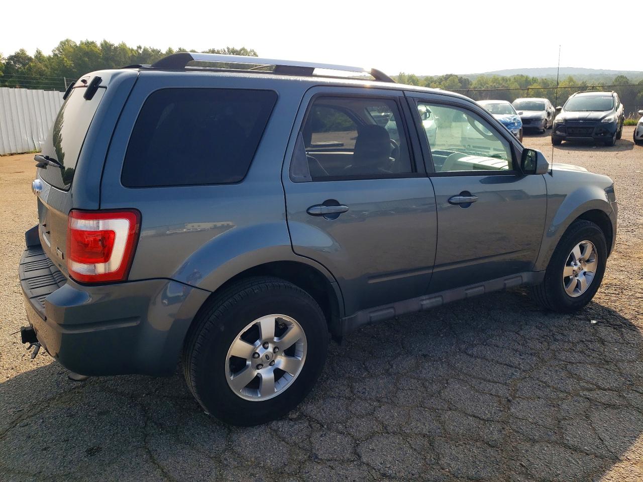 2012 Ford Escape Limited Blue vin: 1FMCU0EG6CKC76985