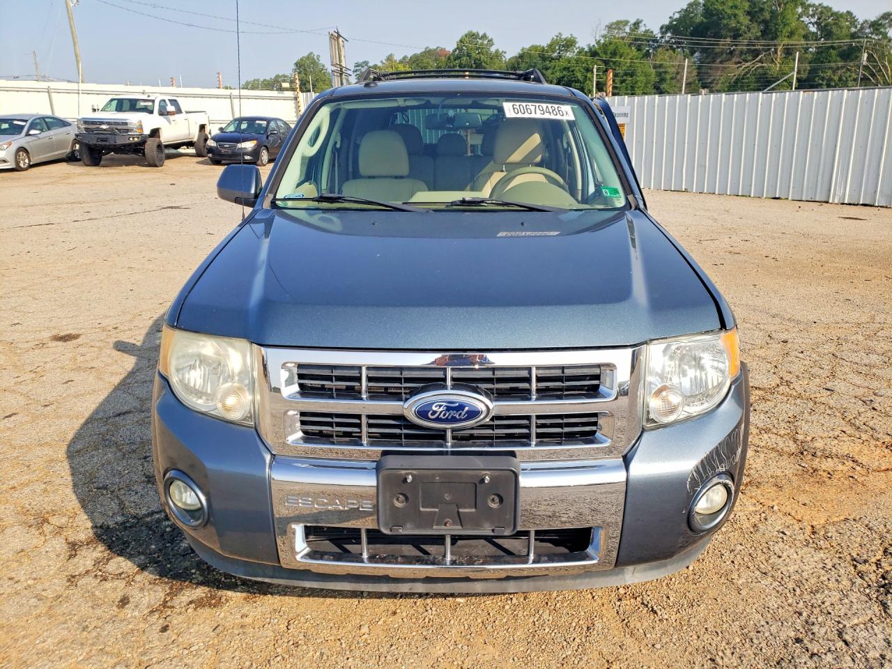 2012 Ford Escape Limited Blue vin: 1FMCU0EG6CKC76985