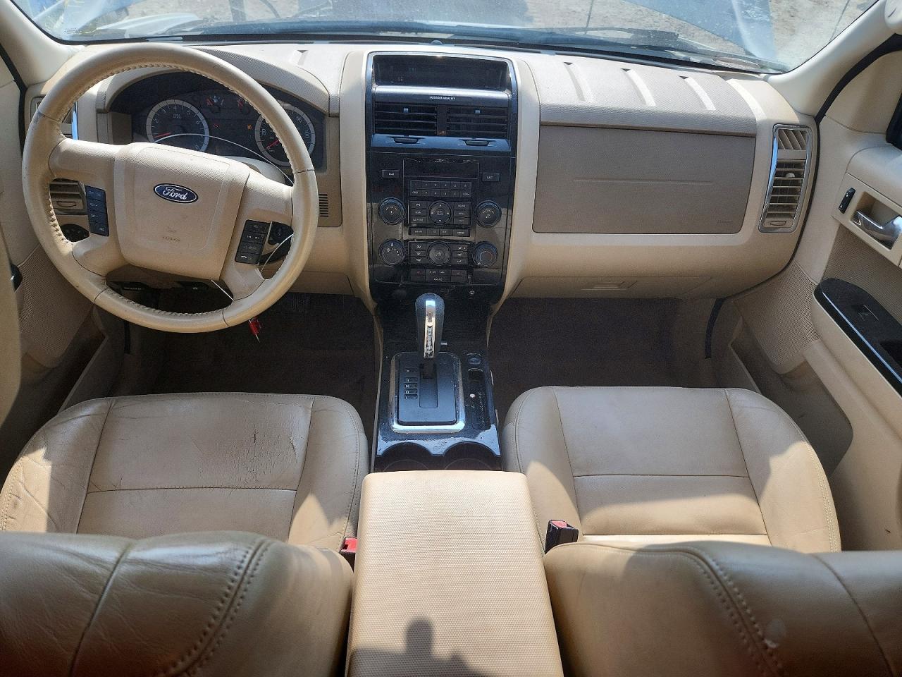 2010 Ford Escape Limited White vin: 1FMCU0EG7AKB91098