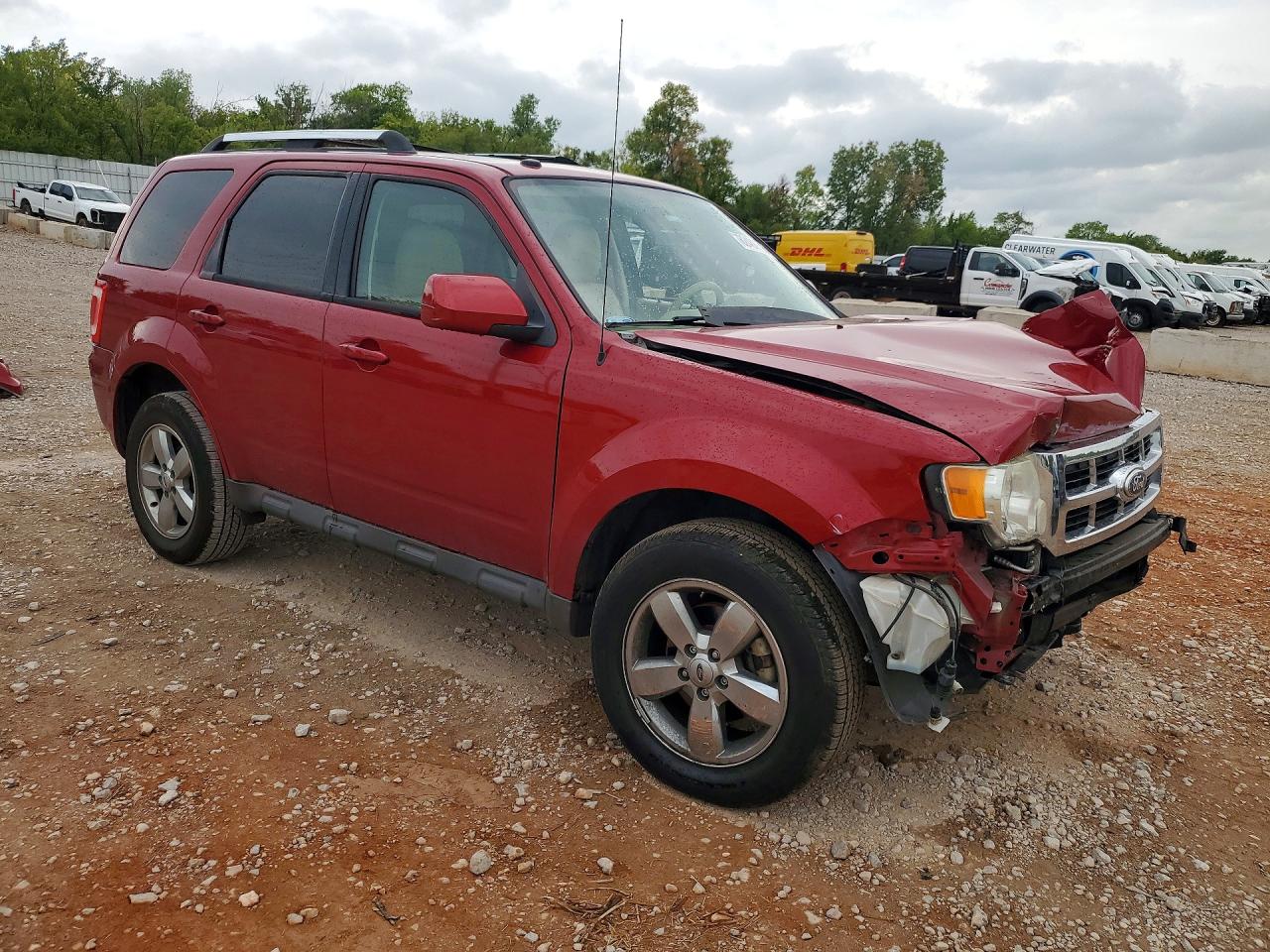 2010 Ford Escape Limited Burgundy vin: 1FMCU0EG7AKC25301