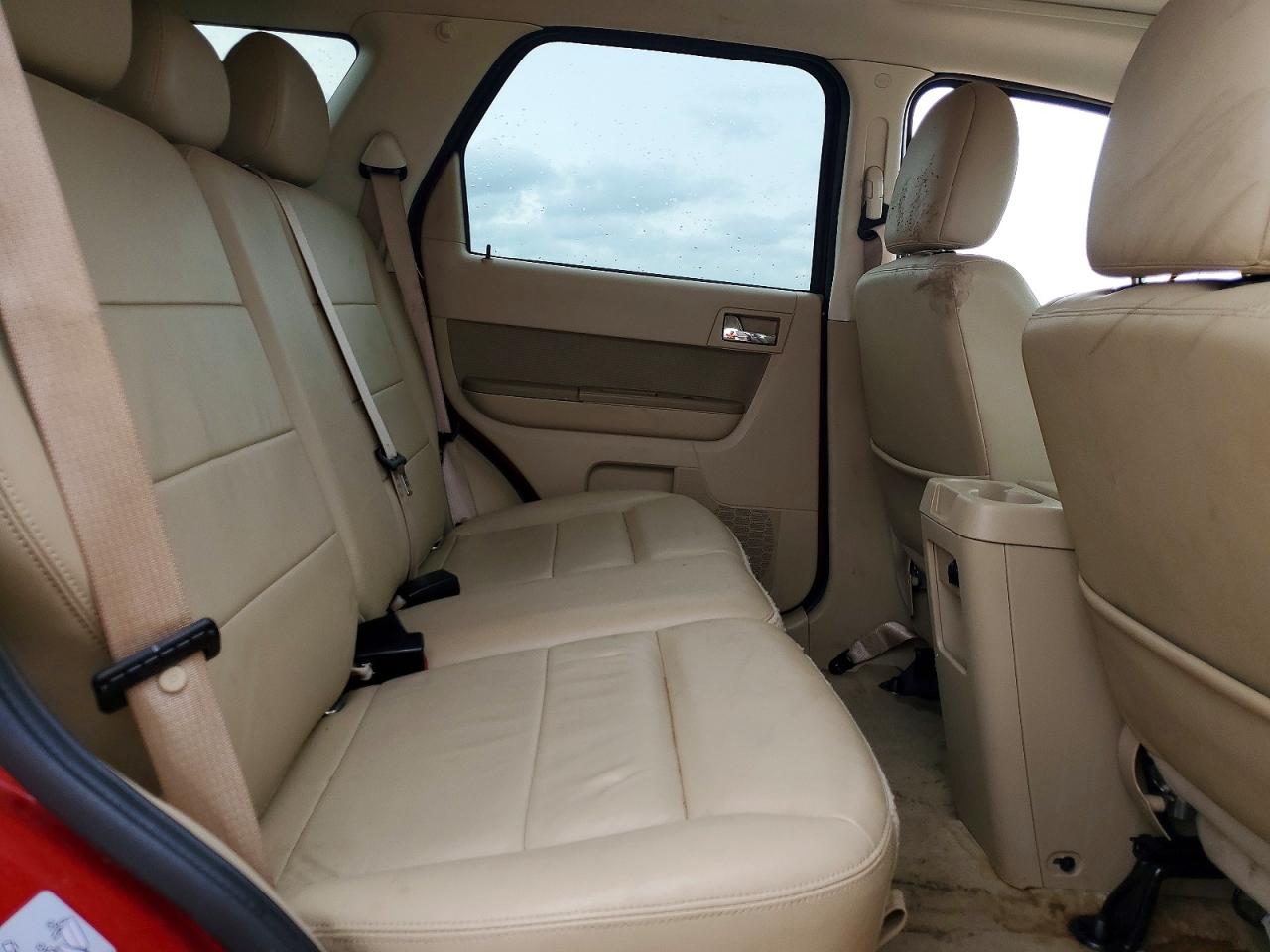 2010 Ford Escape Limited Burgundy vin: 1FMCU0EG7AKC25301