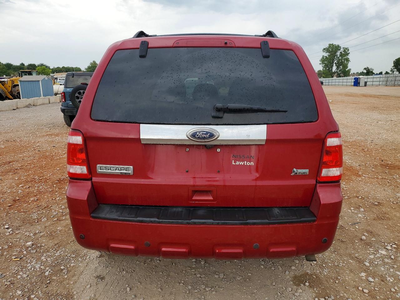 2010 Ford Escape Limited Burgundy vin: 1FMCU0EG7AKC25301