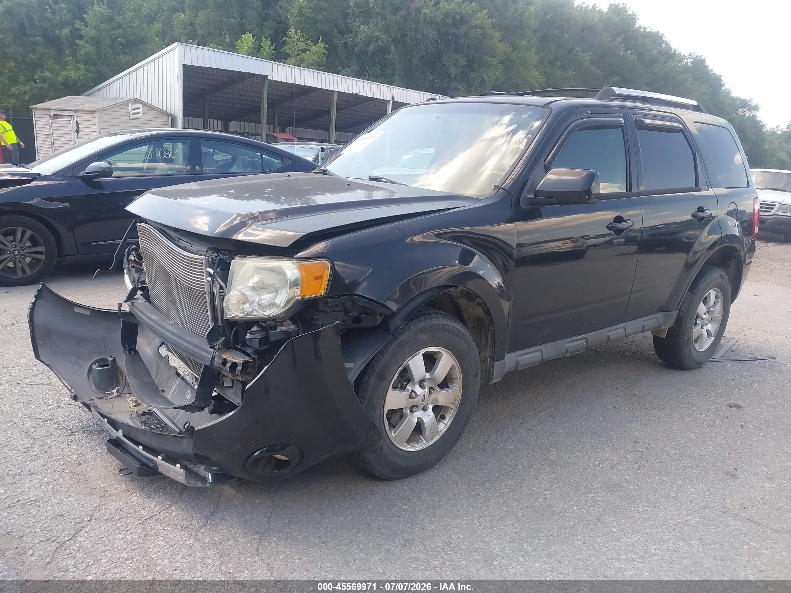 2010 Ford Escape Limited Black vin: 1FMCU0EG7AKC47296