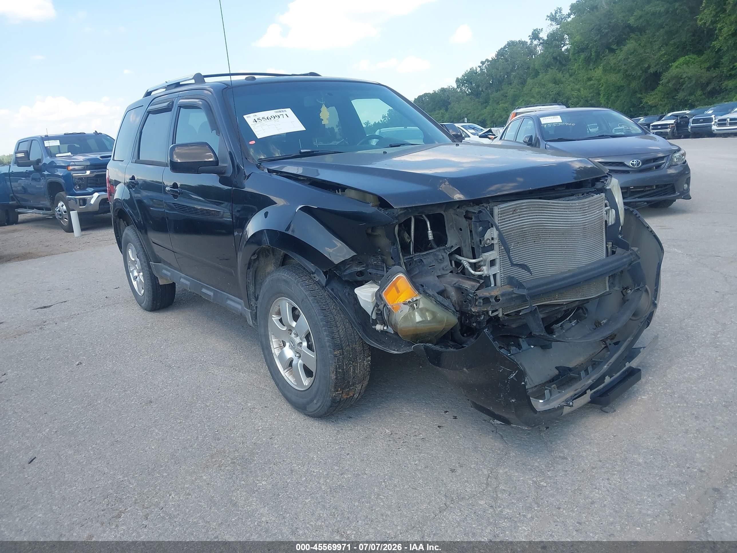 2010 Ford Escape Limited Black vin: 1FMCU0EG7AKC47296