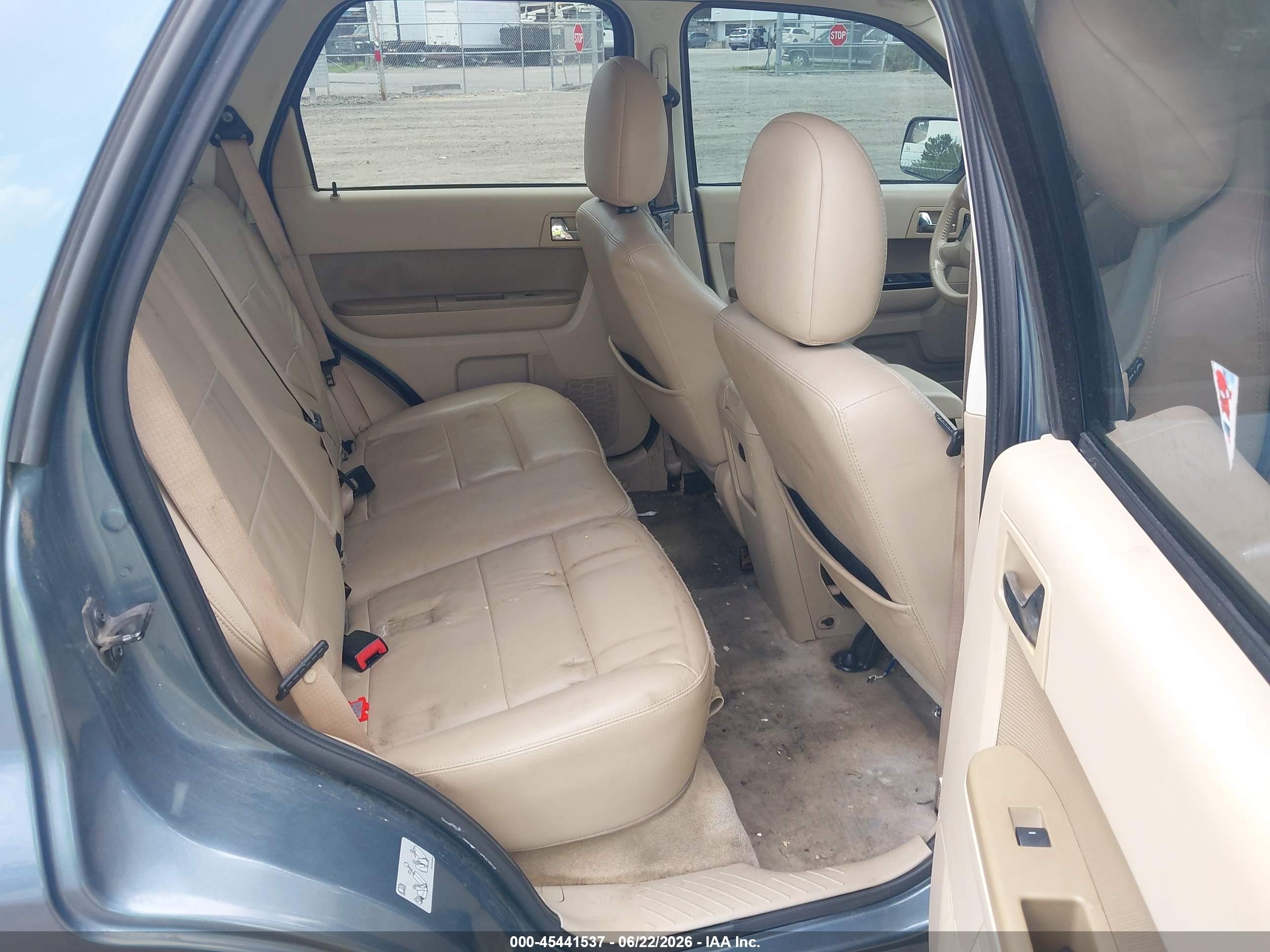 2011 Ford Escape Limited Blue vin: 1FMCU0EG7BKC28460
