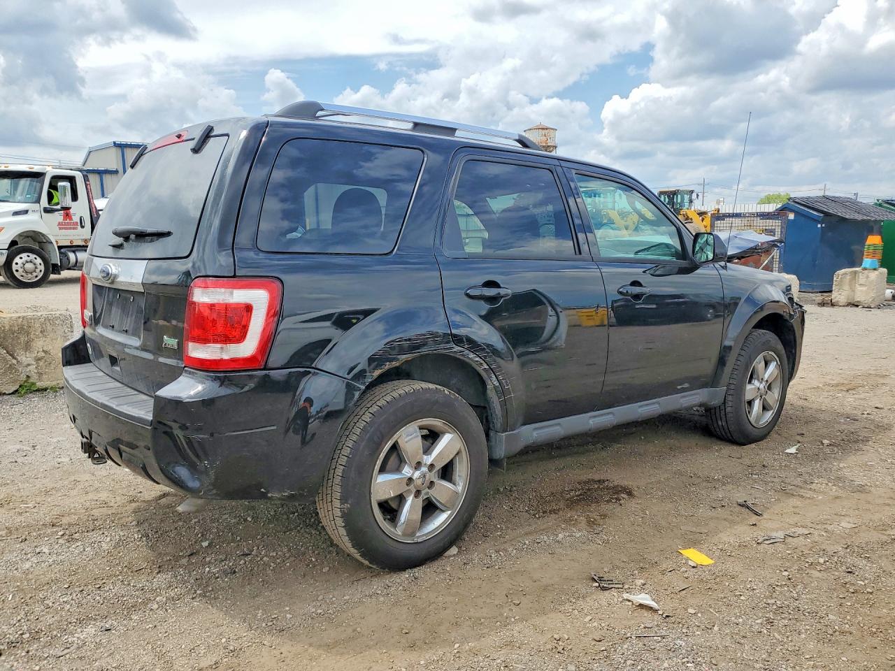 2012 Ford Escape Limited Black vin: 1FMCU0EG7CKA20659