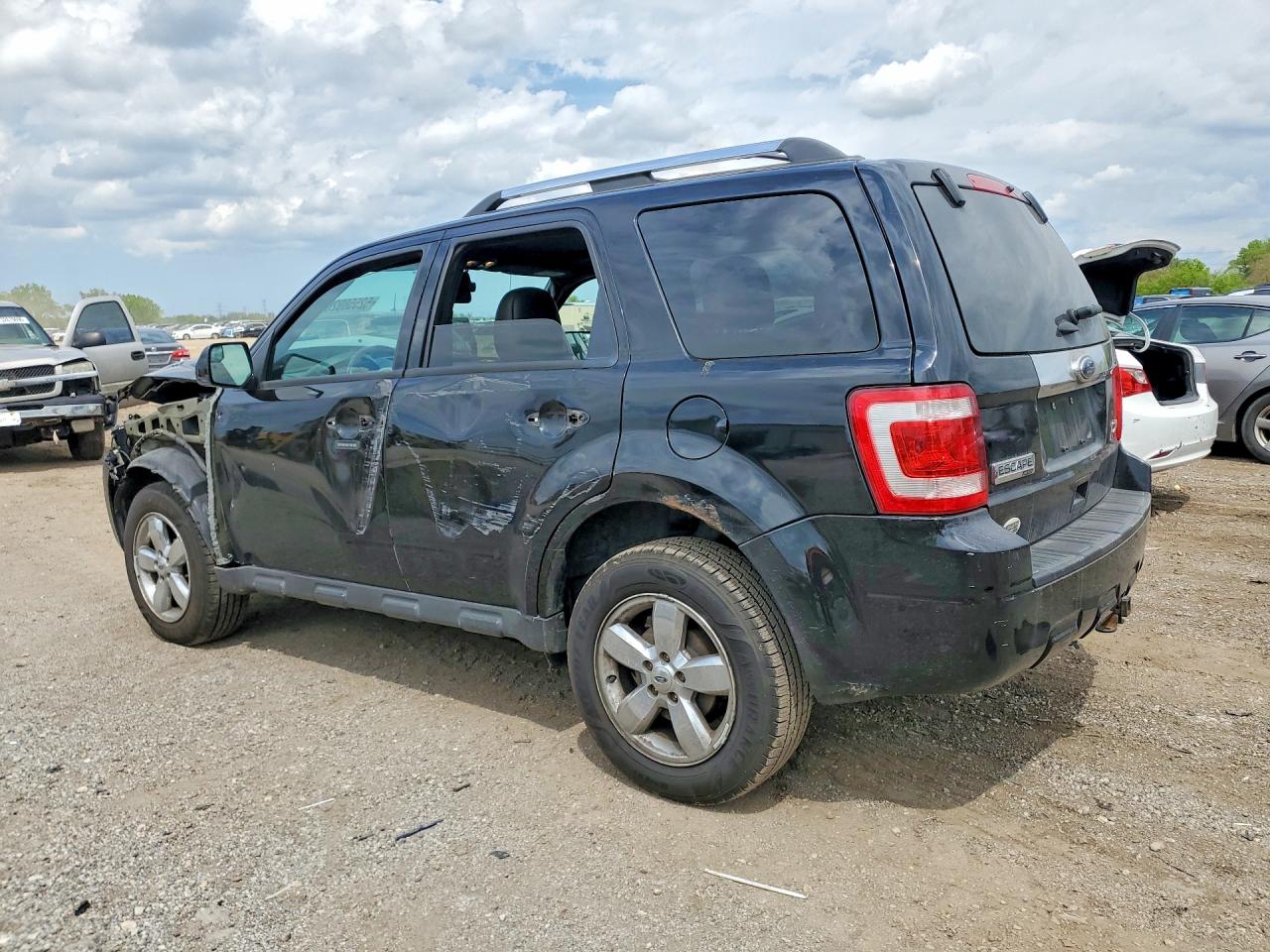 2012 Ford Escape Limited Black vin: 1FMCU0EG7CKA20659