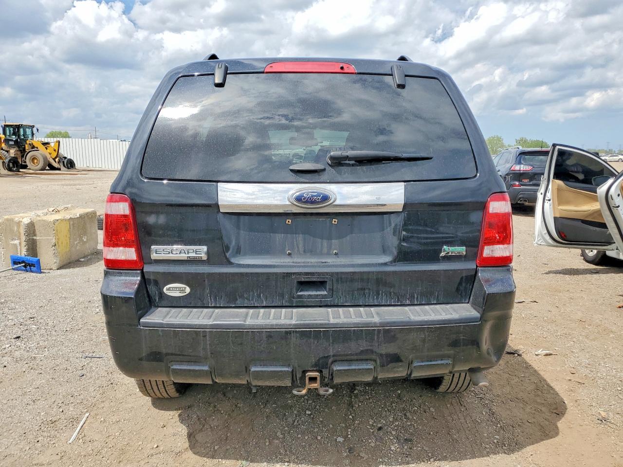2012 Ford Escape Limited Black vin: 1FMCU0EG7CKA20659
