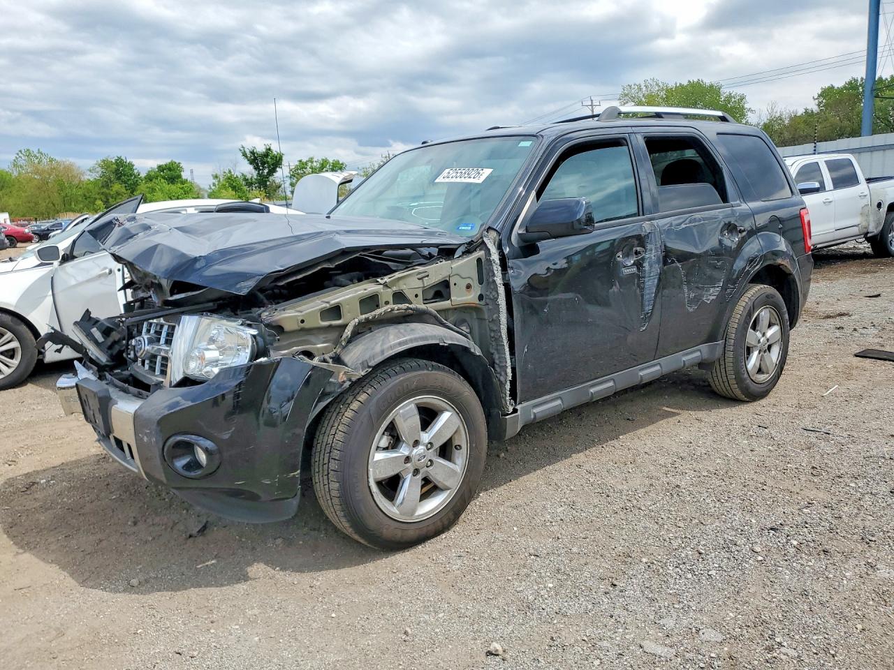 2012 Ford Escape Limited Black vin: 1FMCU0EG7CKA20659