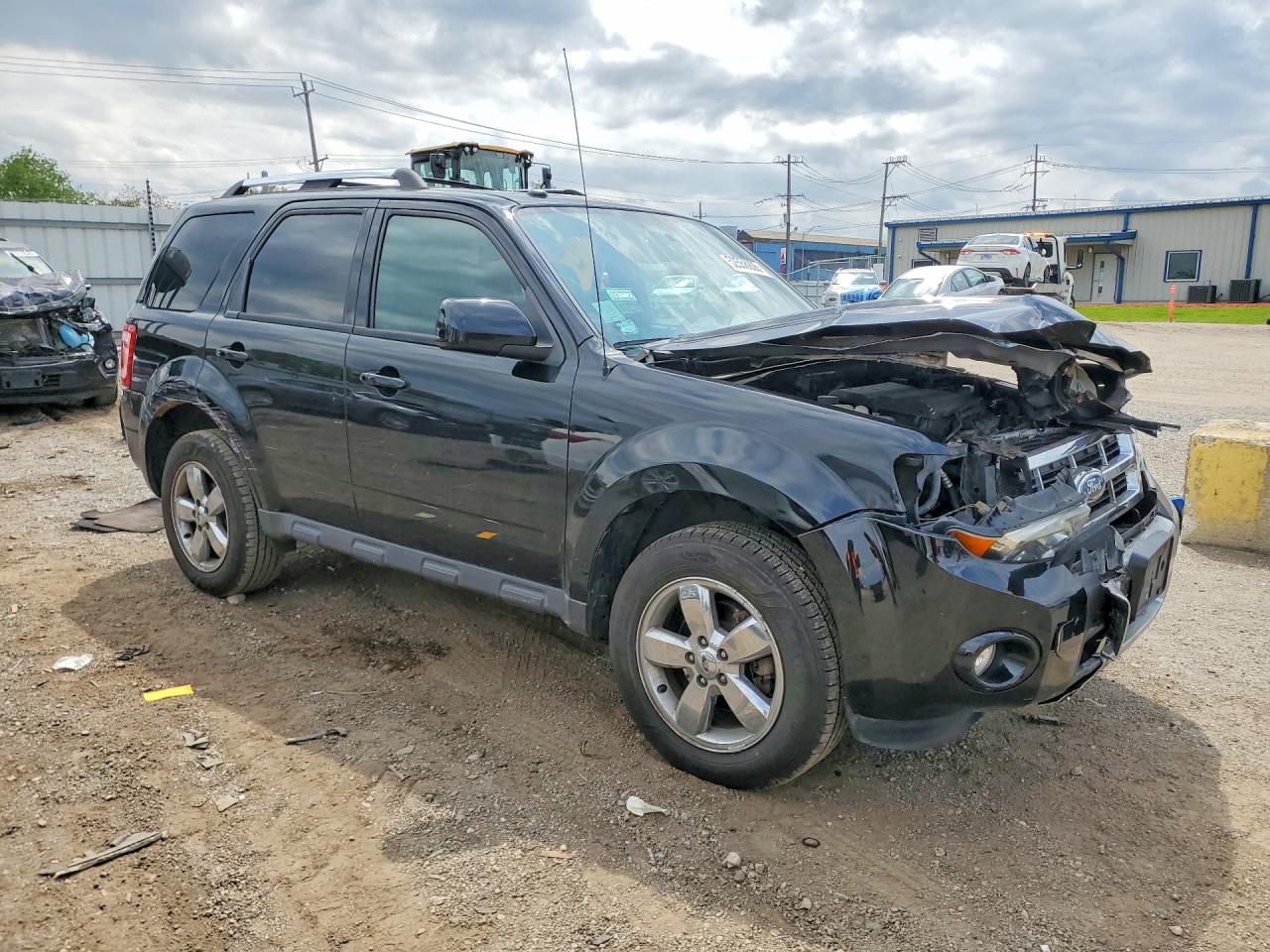 2012 Ford Escape Limited Black vin: 1FMCU0EG7CKA20659