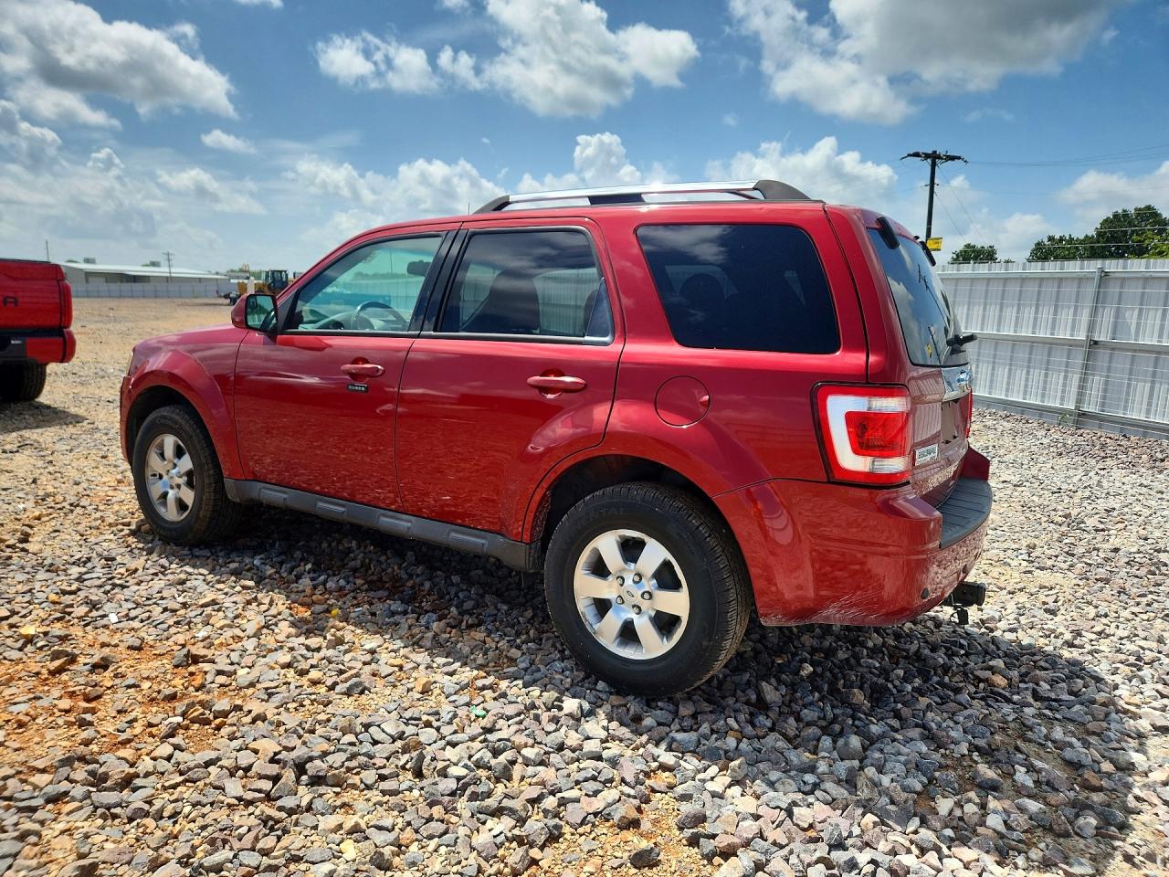 2012 Ford Escape Limited Красный vin: 1FMCU0EG7CKB31258