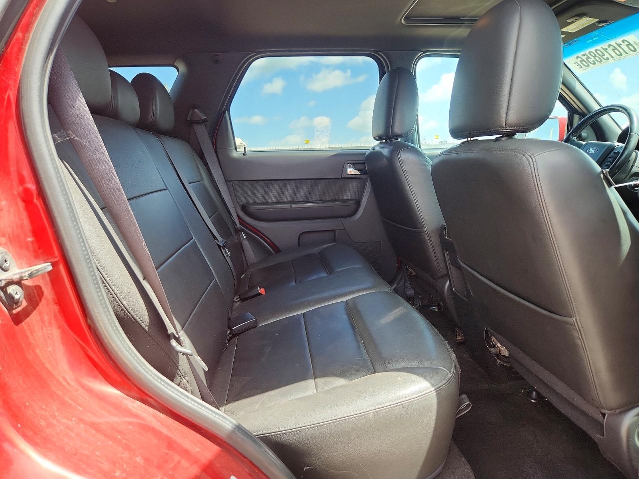 2012 Ford Escape Limited Красный vin: 1FMCU0EG7CKB31258