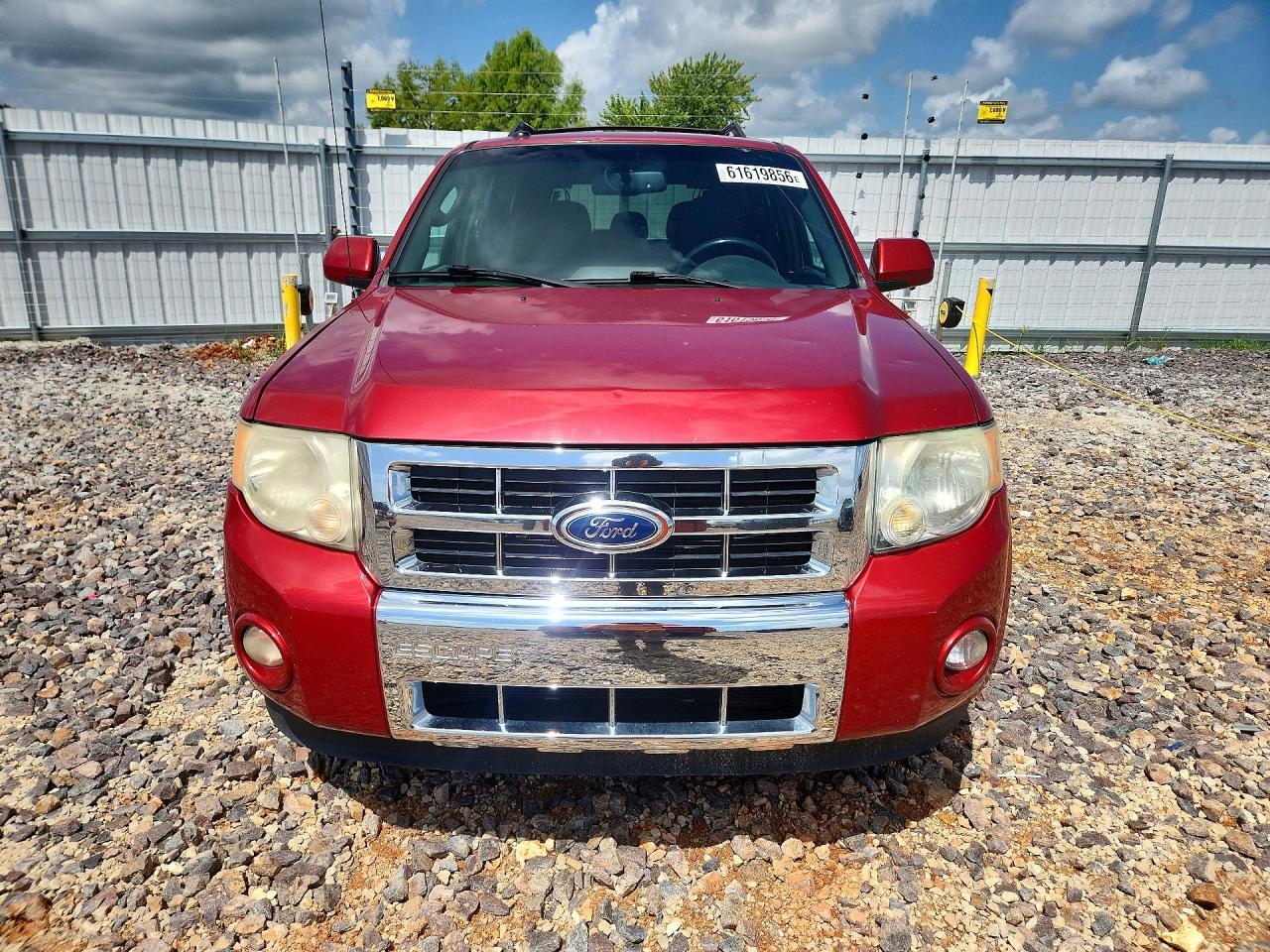 2012 Ford Escape Limited Красный vin: 1FMCU0EG7CKB31258