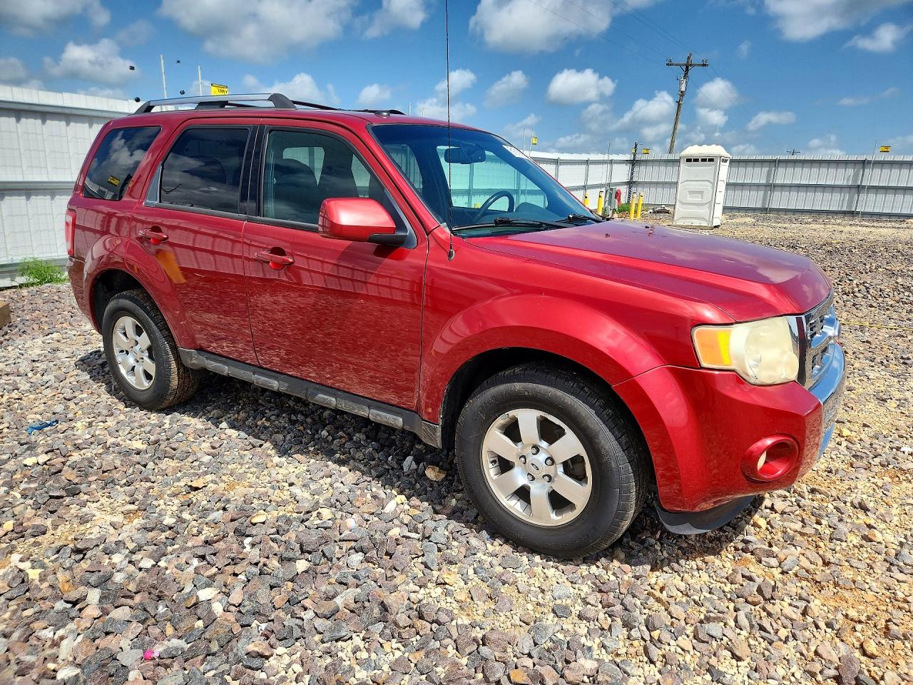 2012 Ford Escape Limited Красный vin: 1FMCU0EG7CKB31258