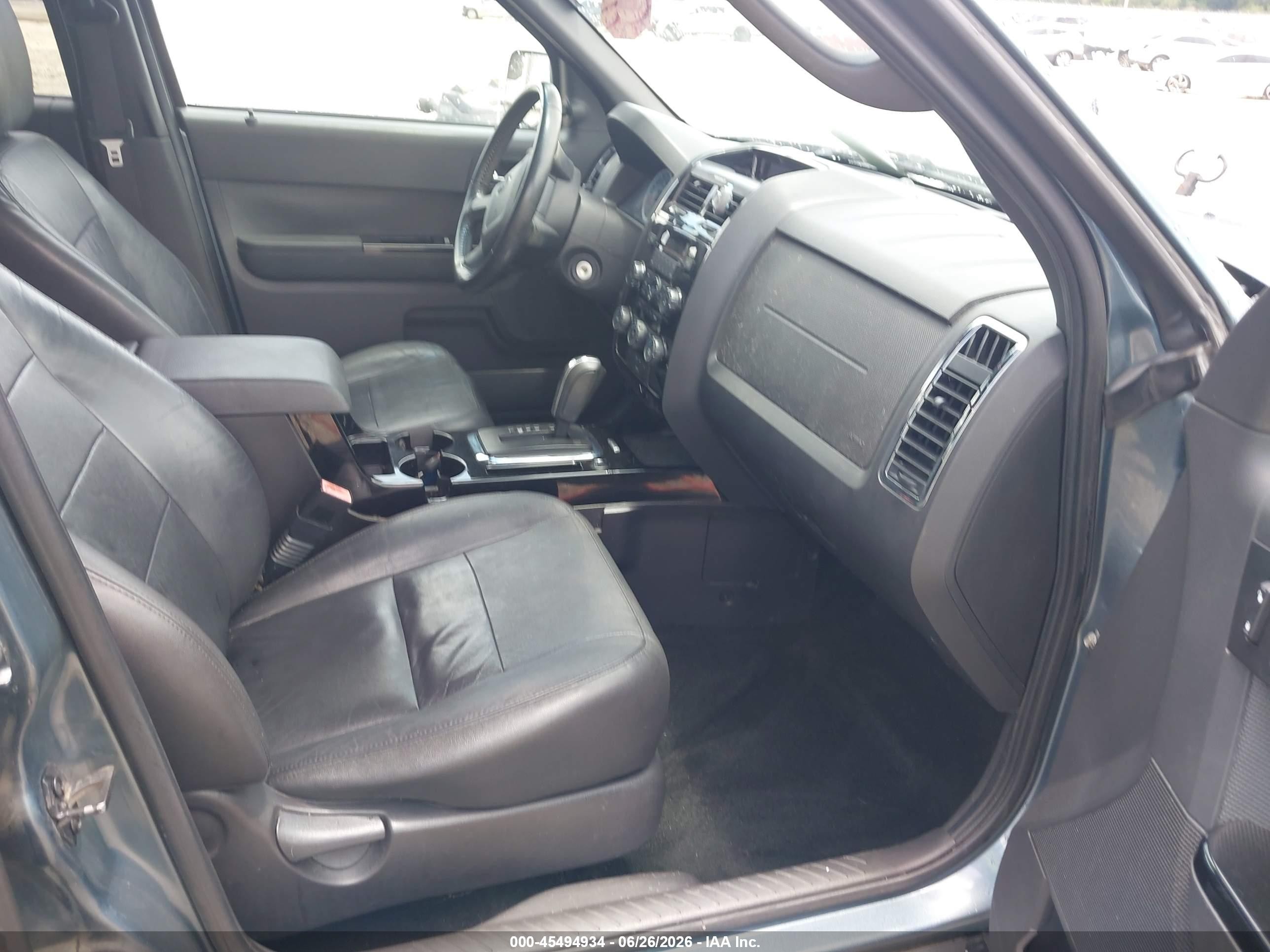 2012 Ford Escape Limited Blue vin: 1FMCU0EG7CKB87586
