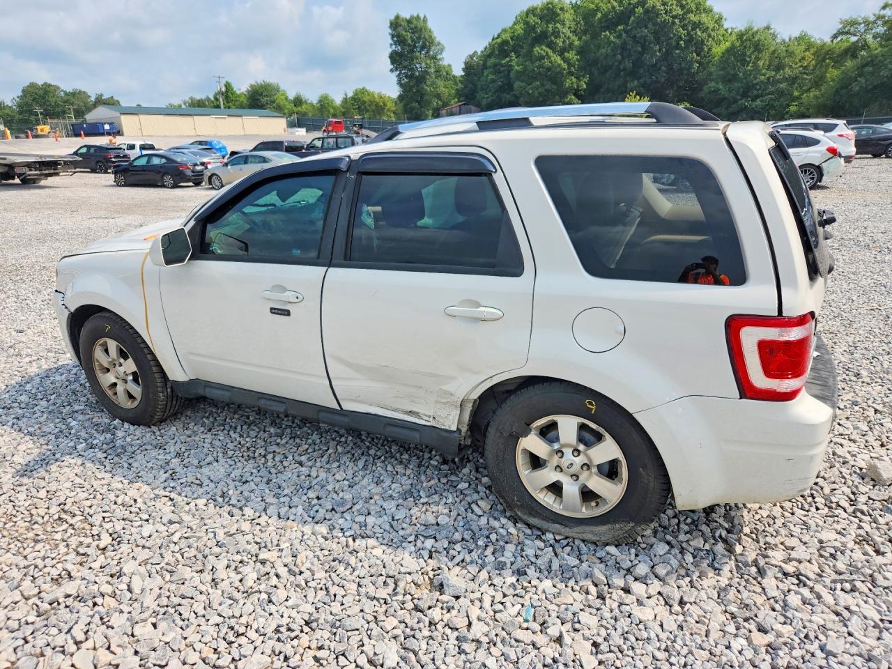 2012 Ford Escape Limited Белый vin: 1FMCU0EG7CKC75750