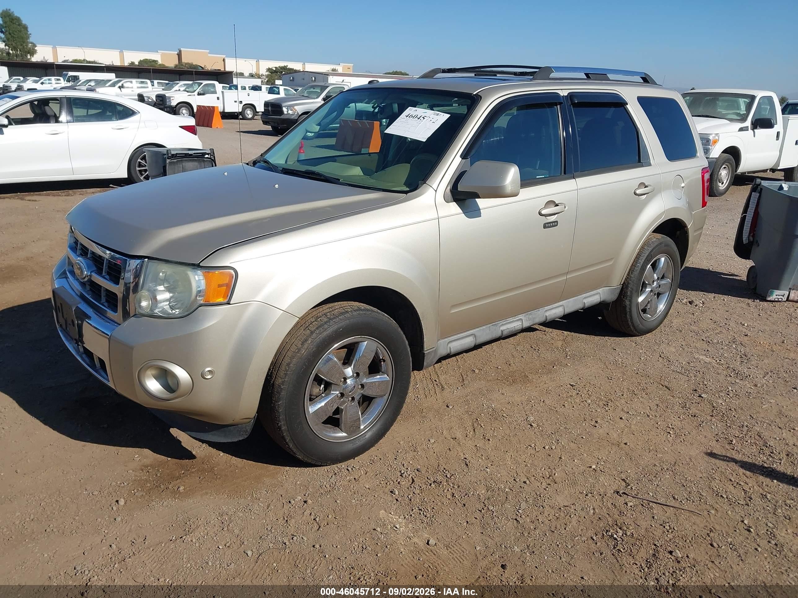 2010 Ford Escape Limited Tan vin: 1FMCU0EG8AKC06885