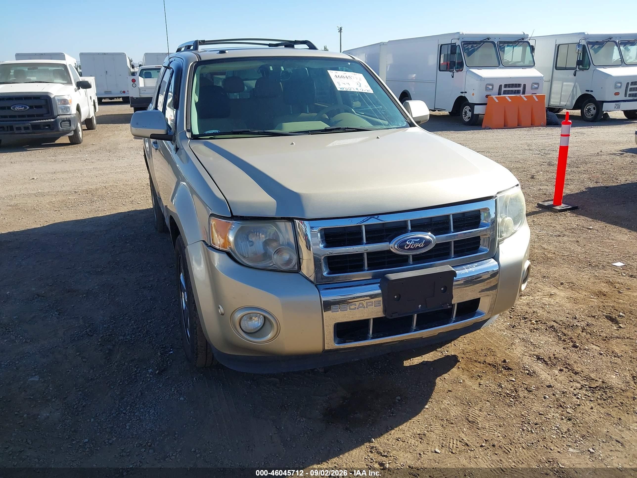 2010 Ford Escape Limited Tan vin: 1FMCU0EG8AKC06885