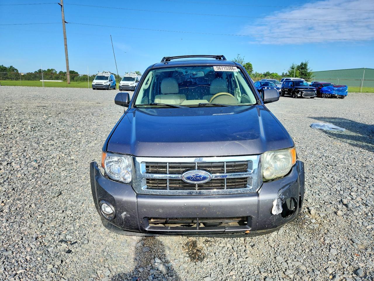2011 Ford Escape Limited Gray vin: 1FMCU0EG8BKA47349
