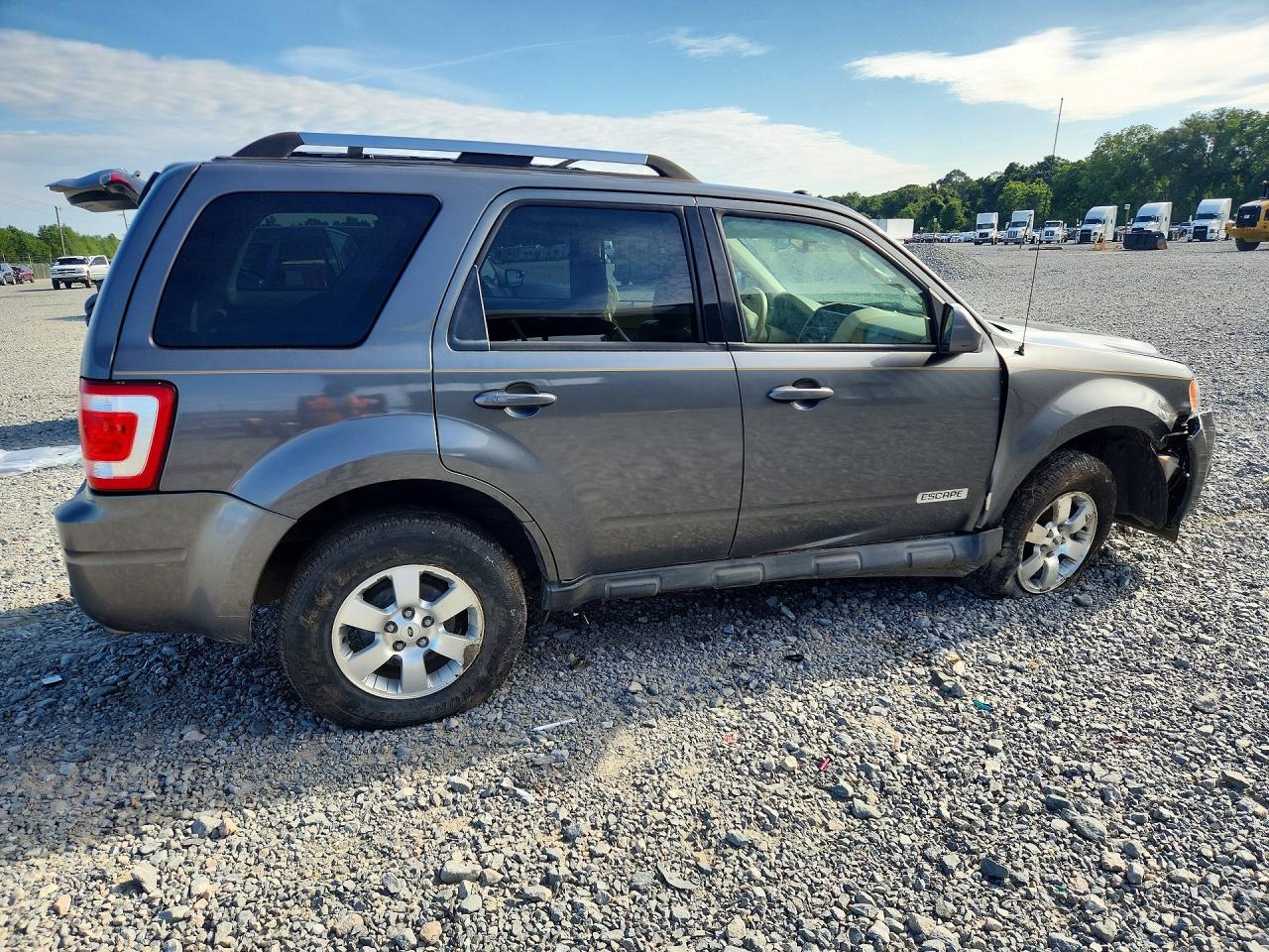 2011 Ford Escape Limited Gray vin: 1FMCU0EG8BKA47349