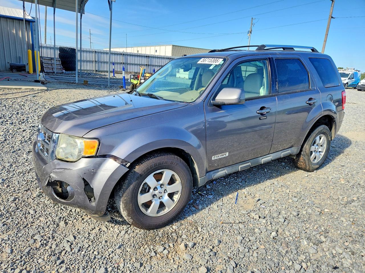 2011 Ford Escape Limited Gray vin: 1FMCU0EG8BKA47349