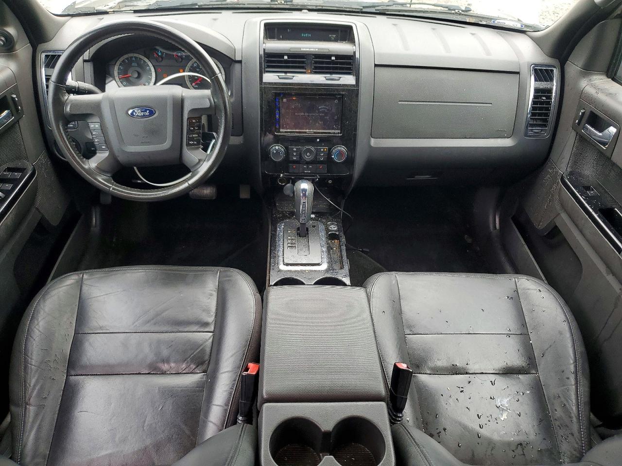 2012 Ford Escape Limited Black vin: 1FMCU0EG8CKA36367