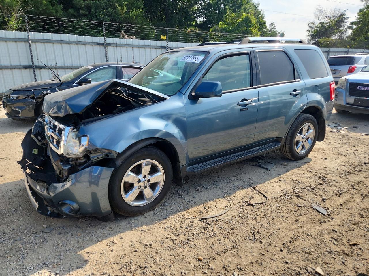 2012 Ford Escape Limited Blue vin: 1FMCU0EG8CKA47899